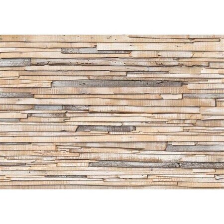 Brewster Home Fashions Brewster Home Fashions 8-920 Whitewashed Wood Wall Mural - 100 in. 8-920